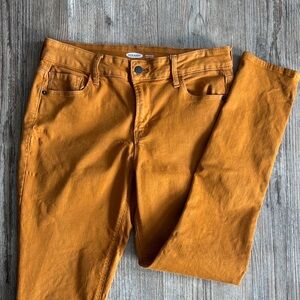 Old Navy Amber/Mustard Skinny Jeans